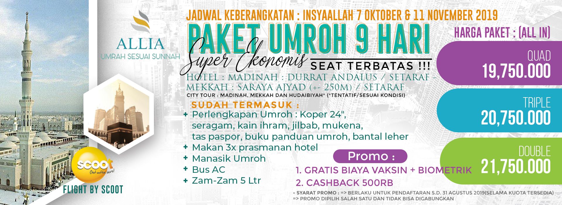 Harga Paket Umroh Surabaya