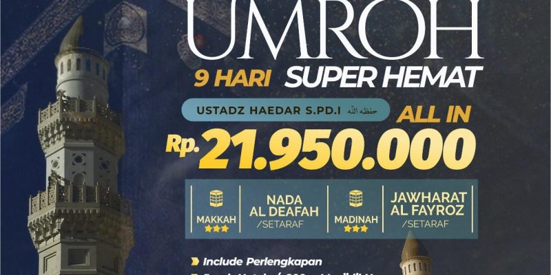 Umroh Murah Super Hemat Surabaya Januari 2020