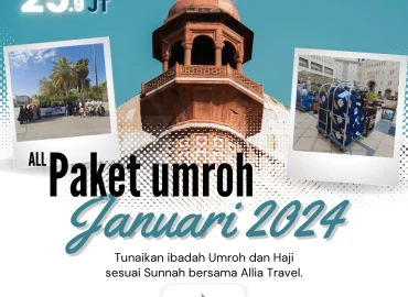 Paket Umroh Januari 2024 Surabaya