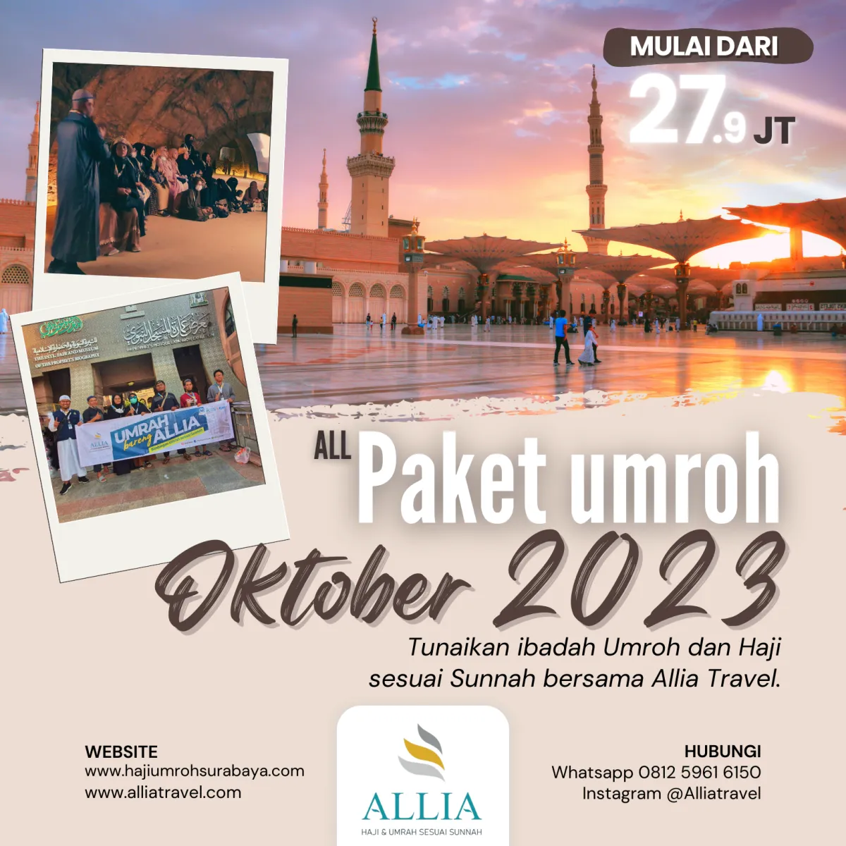 Paket Umroh Oktober 2023 Surabaya